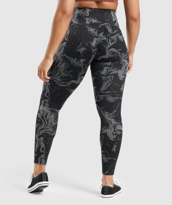 Damske Legíny Gymshark GS Power High Rise Čierne | PH0437915